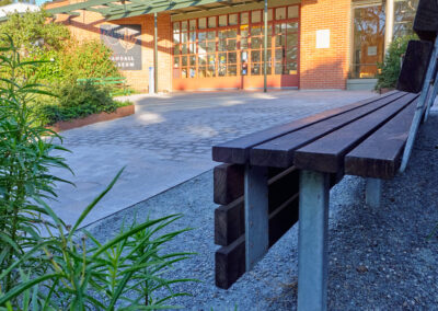 Randall Museum Patio and Seating Installation